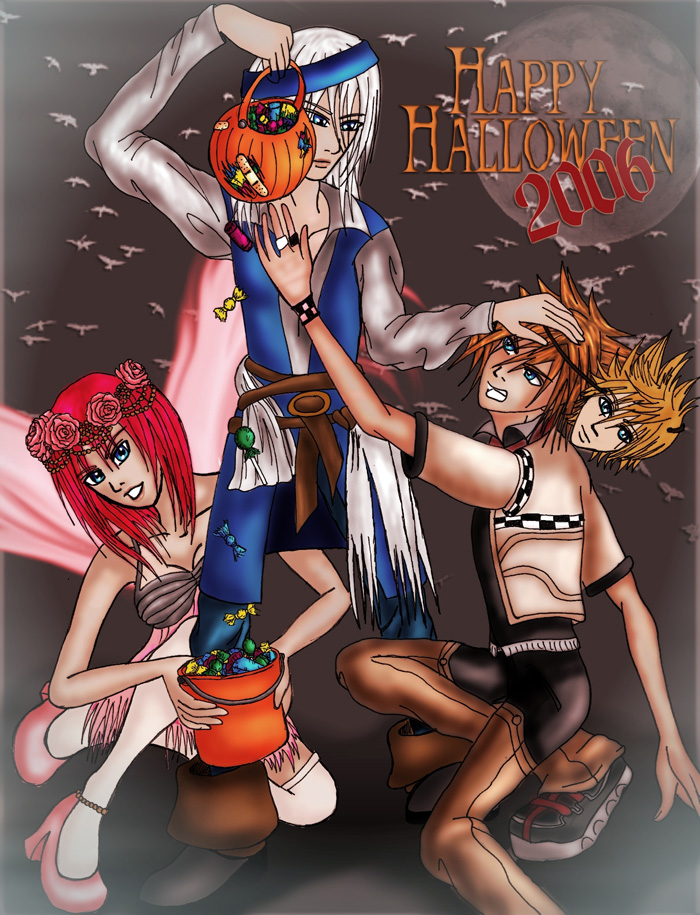 Happy Halloween KH style by goddessofvirtues