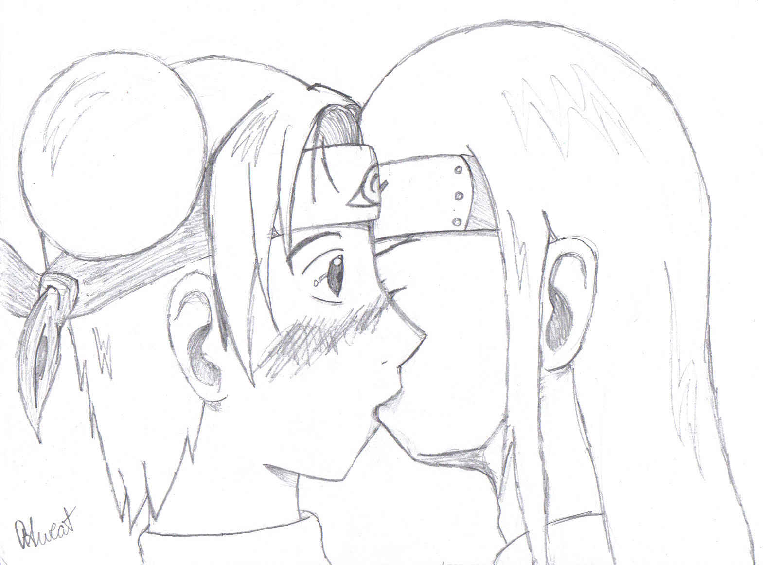 Kiss (not meh best...  XD) by gohan209