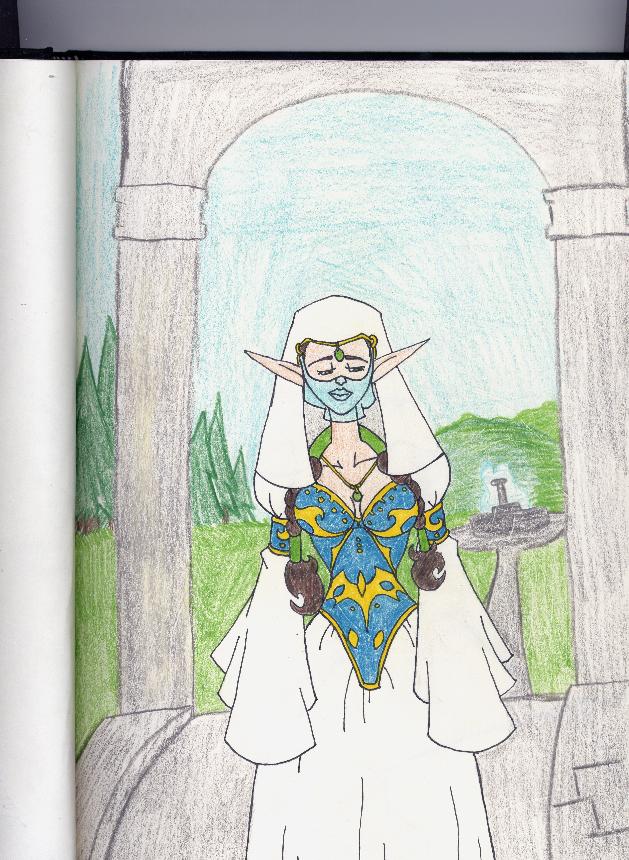 High Elven Princess by gokengt