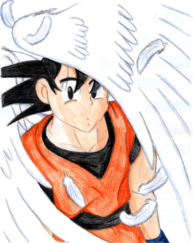 Angel Goku by gokusan