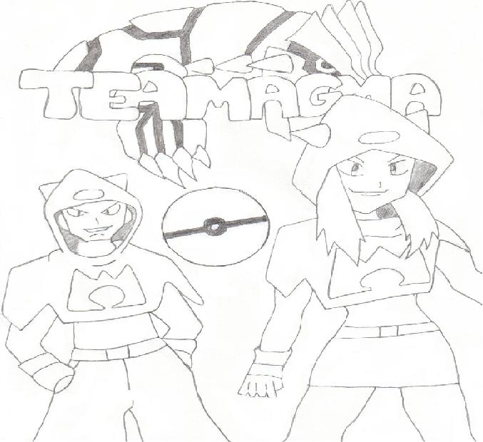 pokemon team magma by gokuthemighty