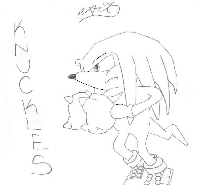 knuckles by gokuthemighty