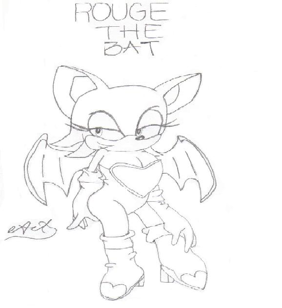 rouge  the bat by gokuthemighty