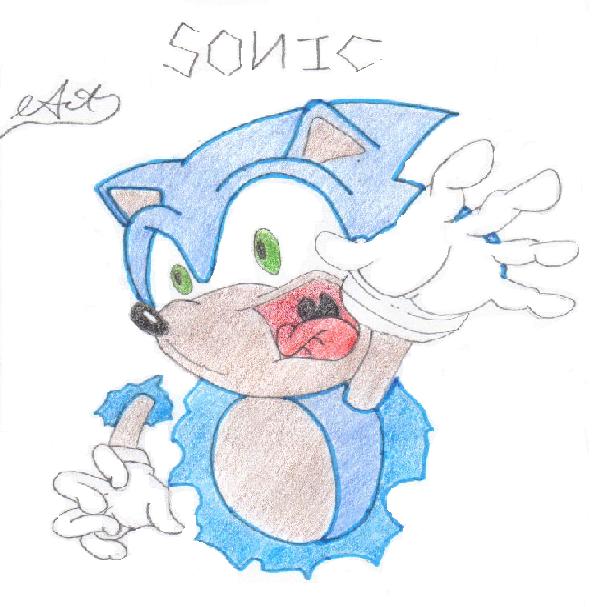 screaming sonic by gokuthemighty