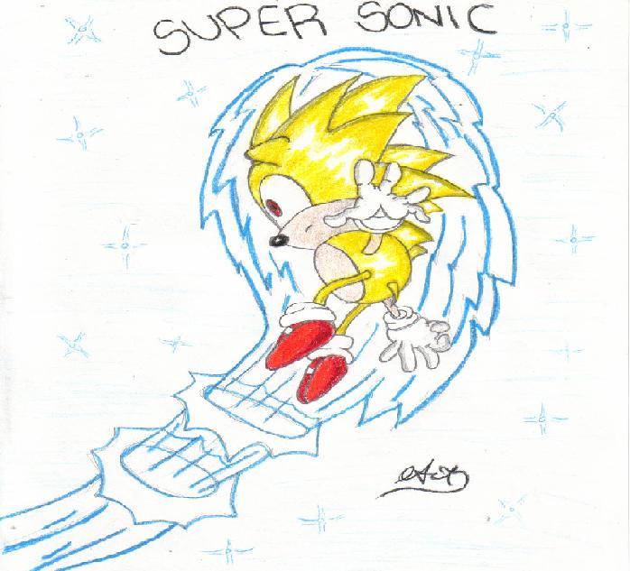 super sonic by gokuthemighty