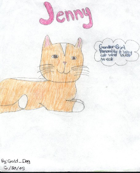 Jenny The Cat by gold_dog