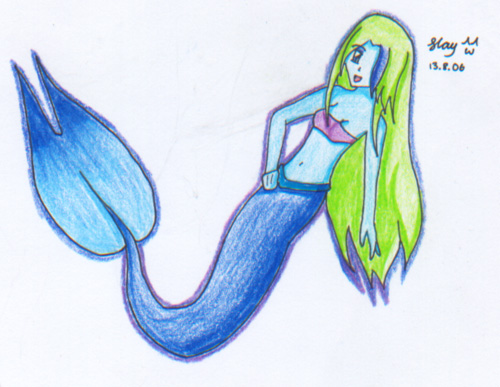 YAY it's a mermaid!!! by gondoey