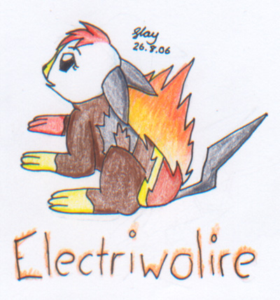 Electriwolire-Request, wolf-girl-ghost by gondoey