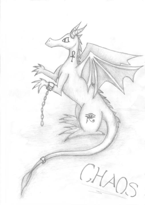 Chaos the dragon by goody2shoesams