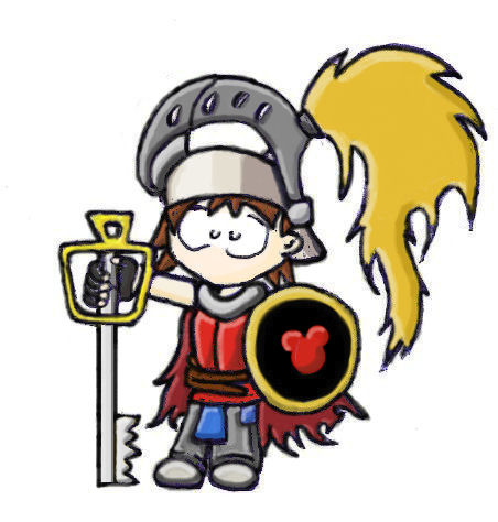 Sora as a knight! by googelybear