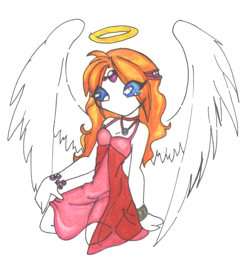 angle  girl by goth_kitty66