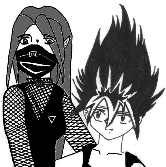 Hiei and Zaki (KatLuvsSesshoumaru request) by goth_revolution