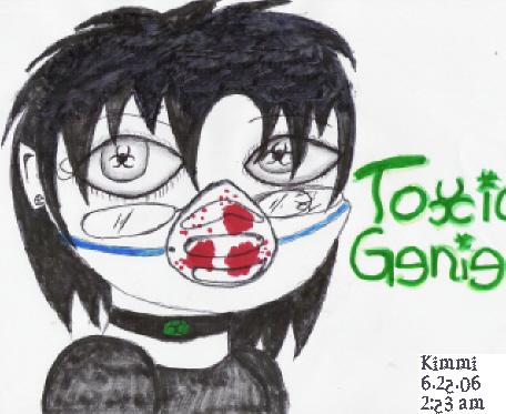 Toxic Genie (1st idea) by gothic_genie