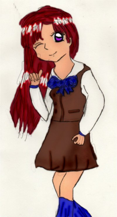 School Girl by gothicmermaid05