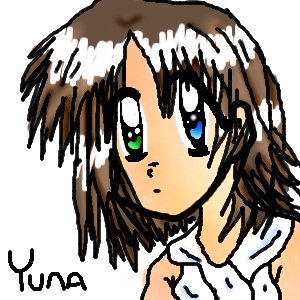 Anime Style Yuna by gothicmermaid05