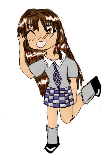 Tokyo School Girl by gothicmermaid05