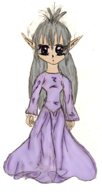 Elven Selene by gothicmermaid05