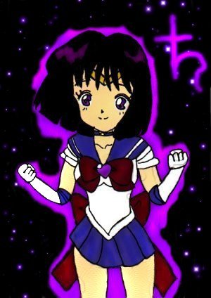 Sailor Saturn by gothicmermaid05