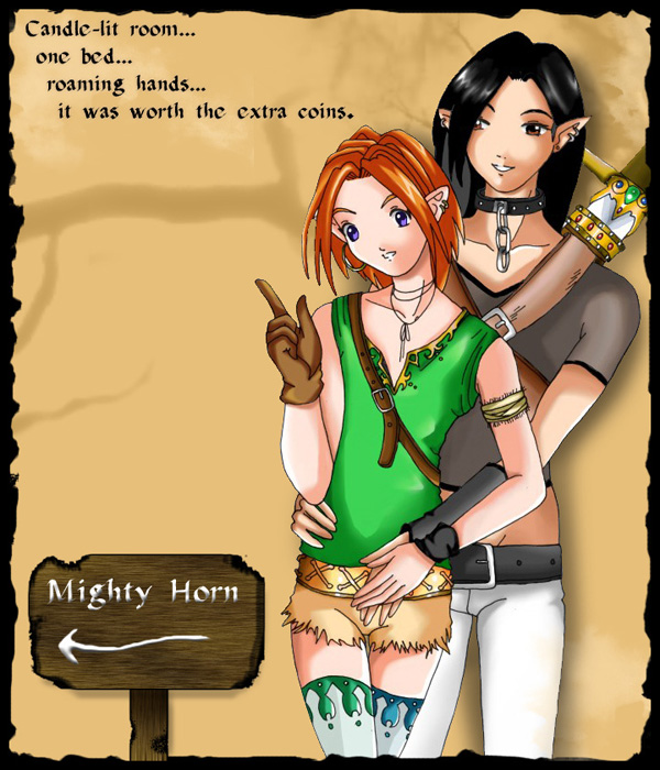 Mighty Horn Inn by gothicrinoa