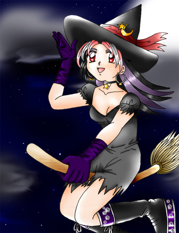Halloween Witch by gothicrinoa