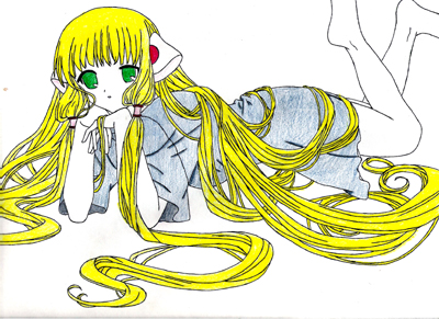Chii(colored)(Chobits) by govikingz07