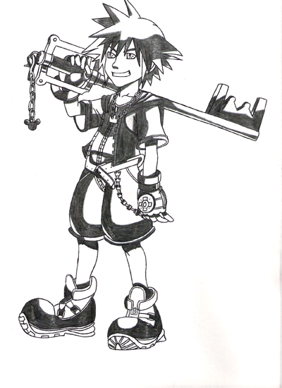 Sora (Kingdom Hearts) by govikingz07