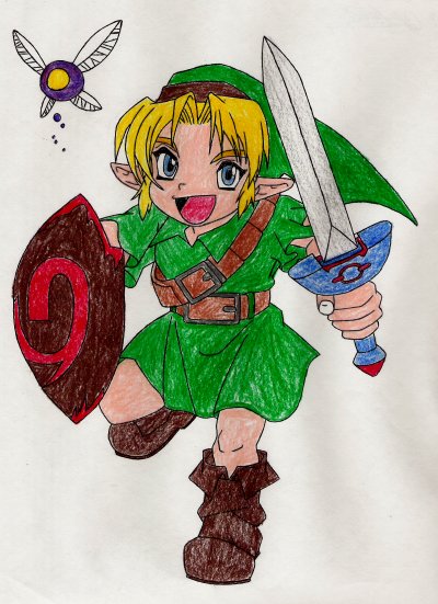Link(Zelda)(colored) by govikingz07