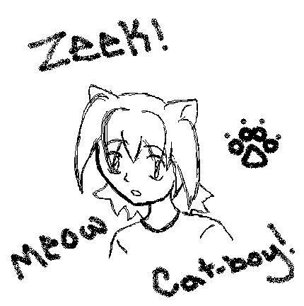 Zeek the Cat-boy! by grace91390