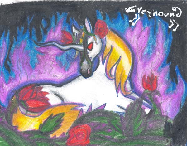 bed of fire and roses 4 Hearsegurl by greyhound