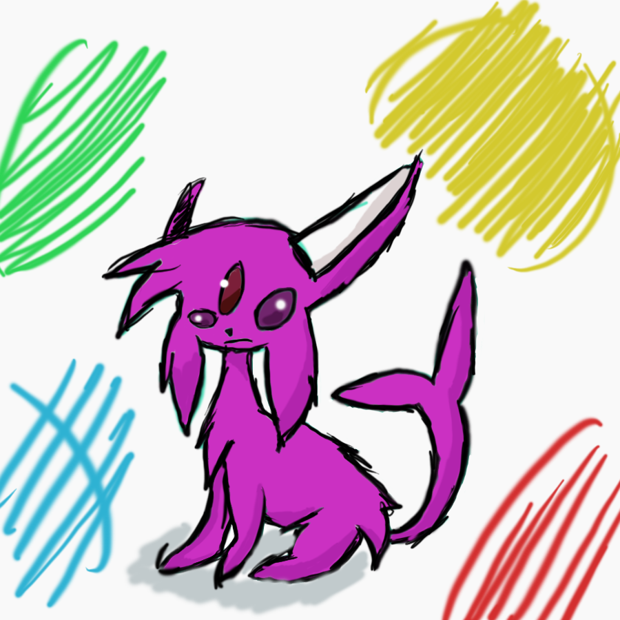 Ramdom Espeon by griffin101