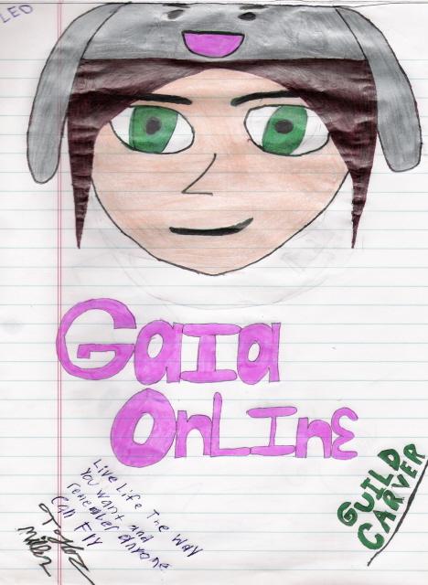 Gaia online poster by guildcarver