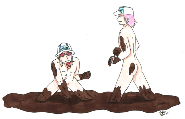 Jango & Fullbody's Mud Fight by gunbunny_haruko