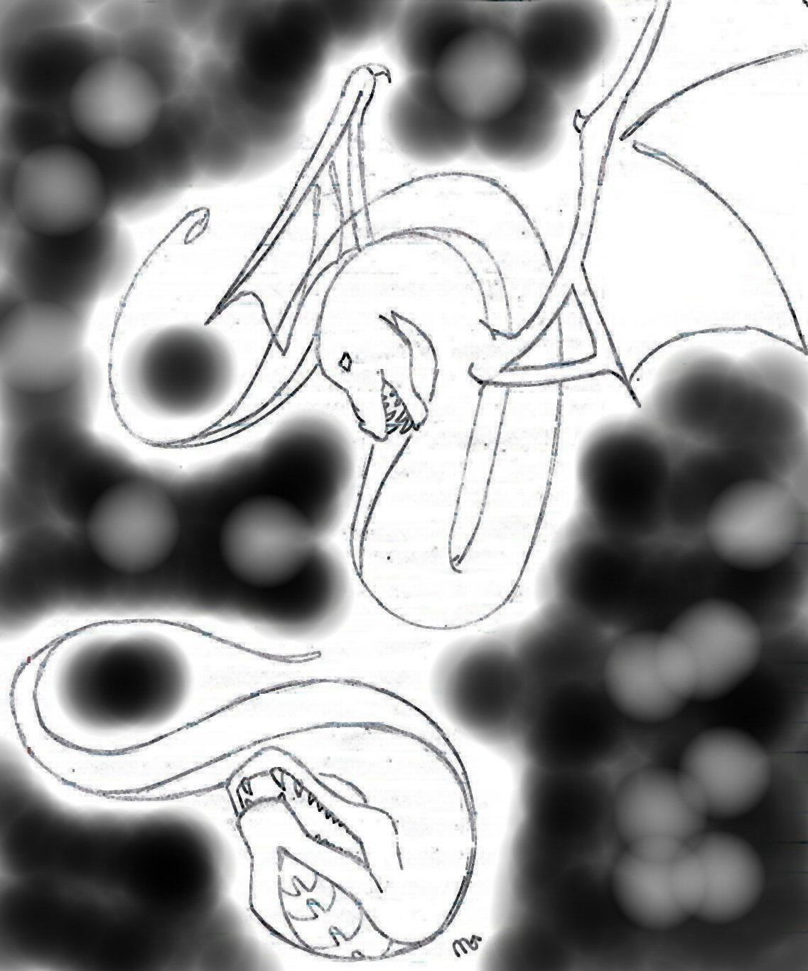 Dragon Fight by gykele