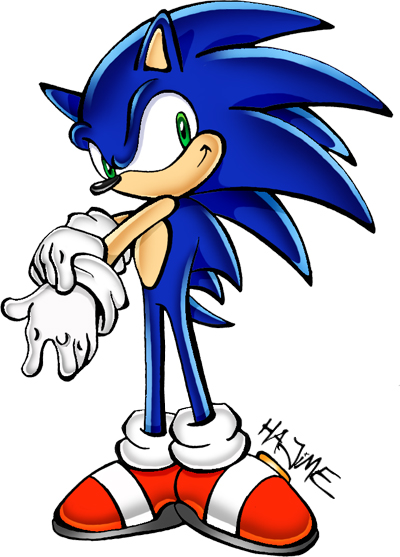 Sonic SA ClipArt by HAJiME