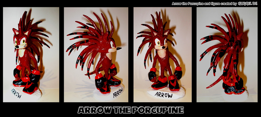 Arrow the Porcupine 6" Figure - Multi Viewpoint by HAJiME