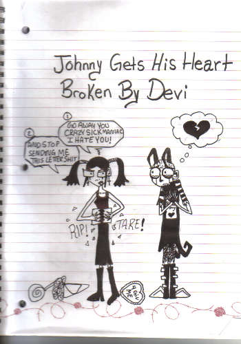 JOHNNY'S HEART GETS BROKEN by HTHM