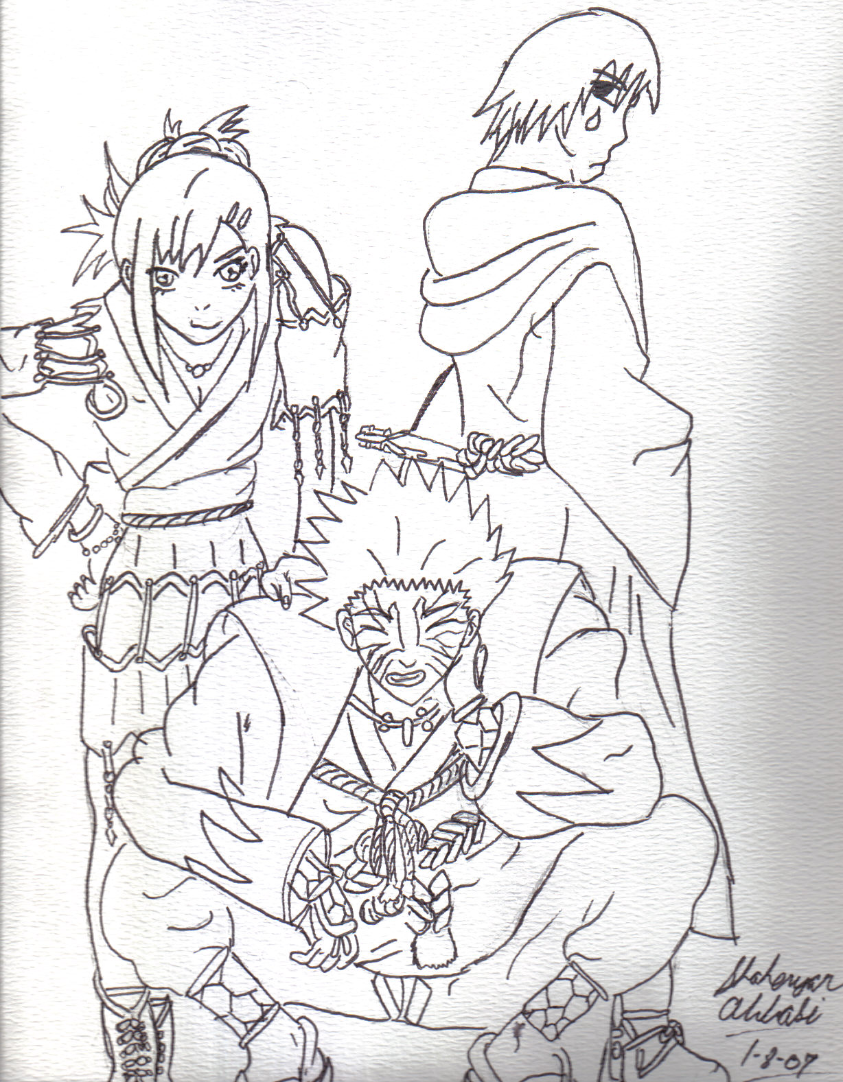 Naruto and Friends by HaRRyPoTTer45