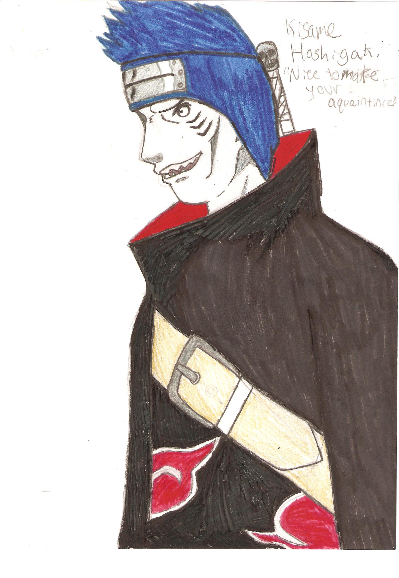 Kisame the sharkman by Hachi10120