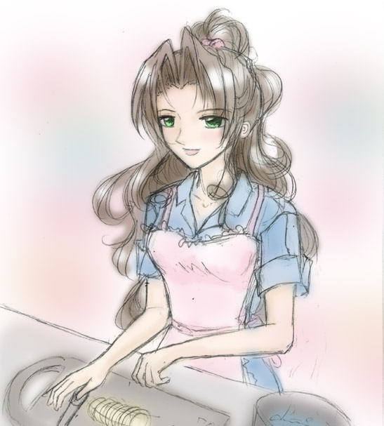 Aerith-- Housewife Extraodinaire by Hakuyoku