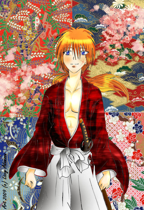 Simple Kenshin by HalfoftheMoon