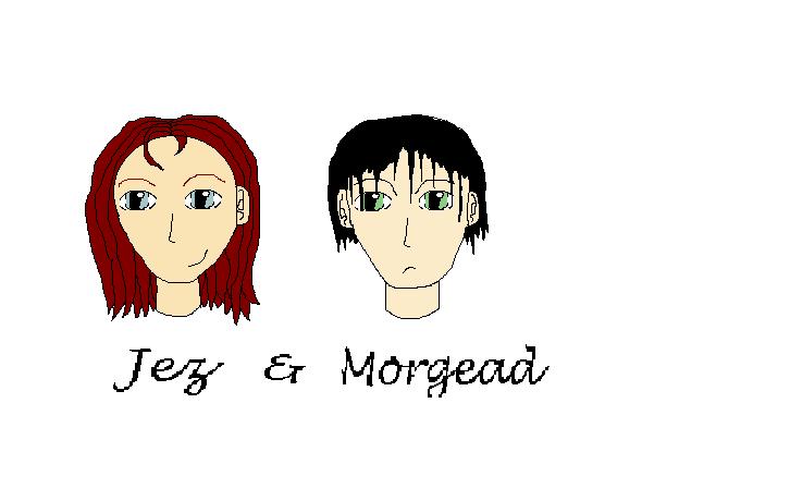 Jez and Morgead by HannahluvsB2D