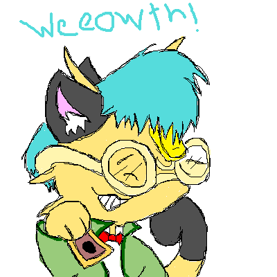 Weevil Underwood as a Meowth by HanyoGrowlithe