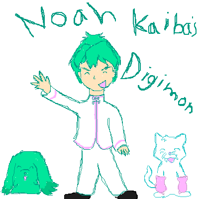 Noah Kaiba the Digimon Tamer by HanyoGrowlithe
