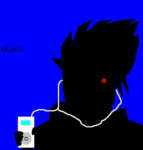 Kakashi w/ Ipod by HappyTreeFriend