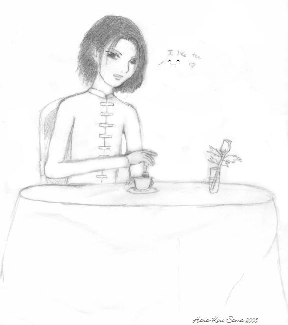Teatime with Wufei by Hara-Kiri_Sama
