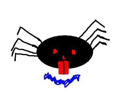 messed up spider by HarpieLady2060