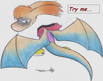 Rayman Dragon by HarpyLink234