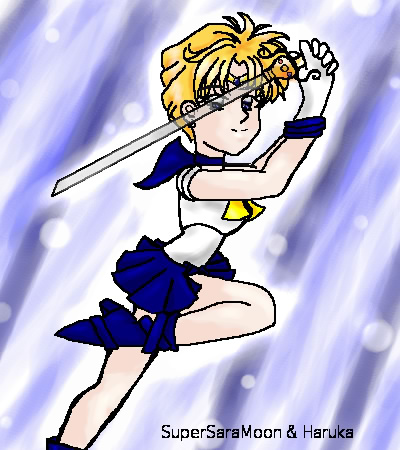 Sailor Uranus (oekaki) by HarukaU13
