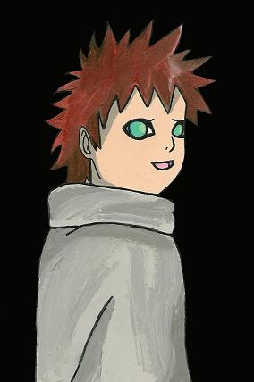 Young Gaara by Haunted-Flower