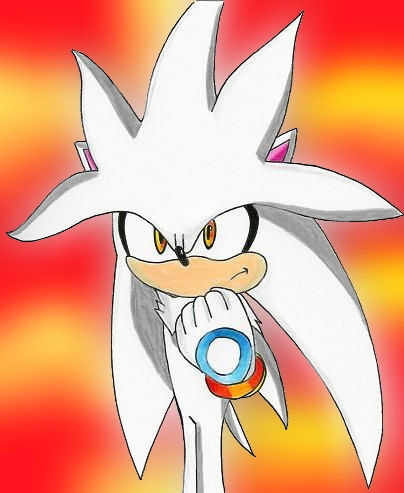 Silver the Hedgehog by Haunted-Flower
